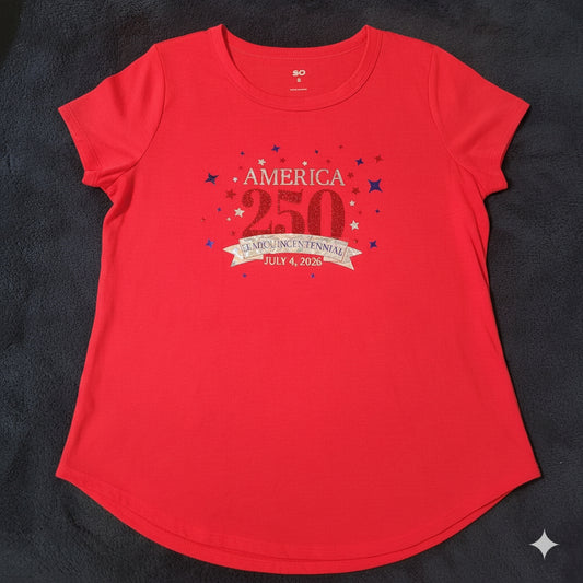 Woman's 250th anniversary edition T-shirt