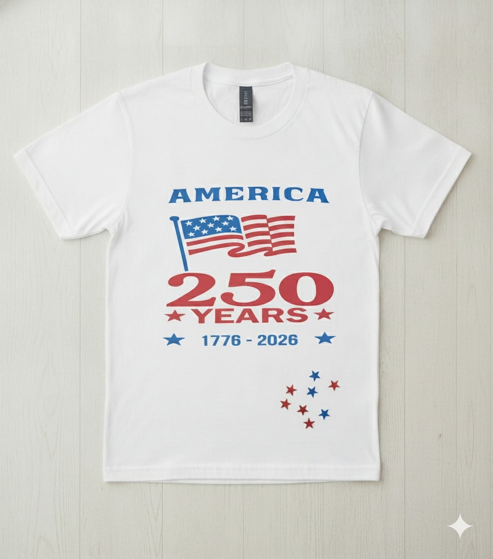 America 250th edition T-shirt