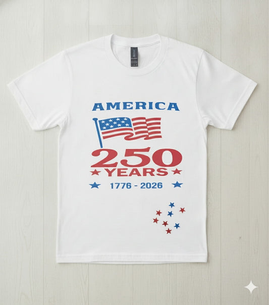 America 250th edition T-shirt